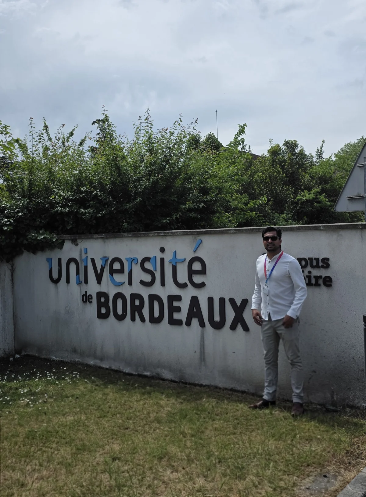 Estudiante del Doctorado en Ciencias de la Agronomía sale al mundo: la beca que llevó a Omar Orellana hasta Francia
