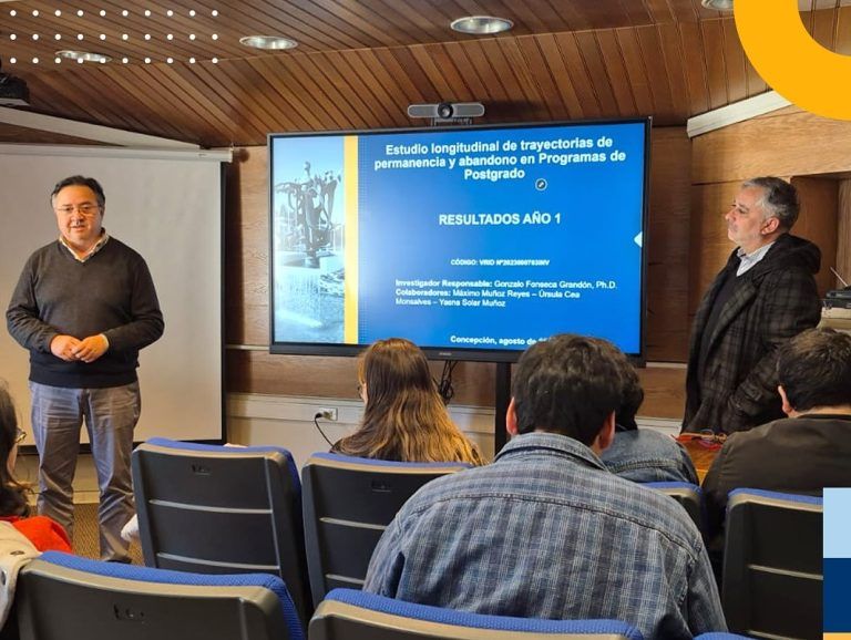 Investigación pionera en postgrado: Académico Gonzalo Fonseca presenta primeros resultados sobre permanencia y abandono estudiantil