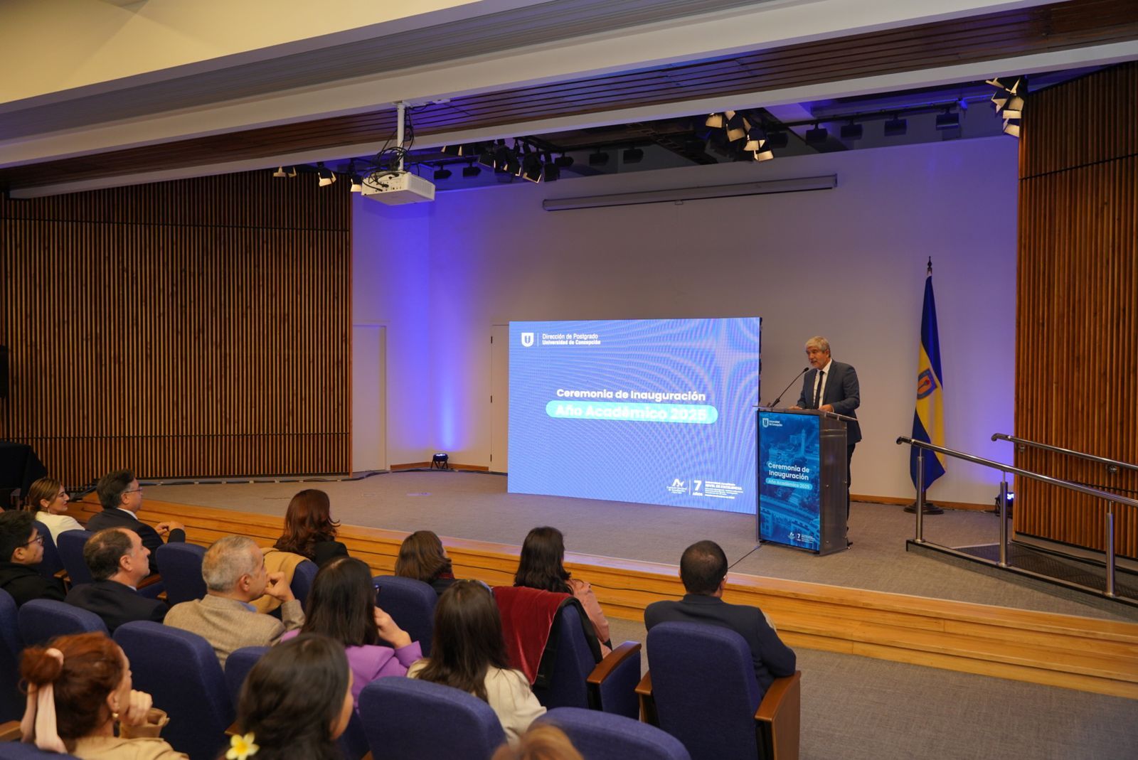 Postgrado UdeC dio inicio a su Año Académico 2025 con clase inaugural centrada en la comunicación científica