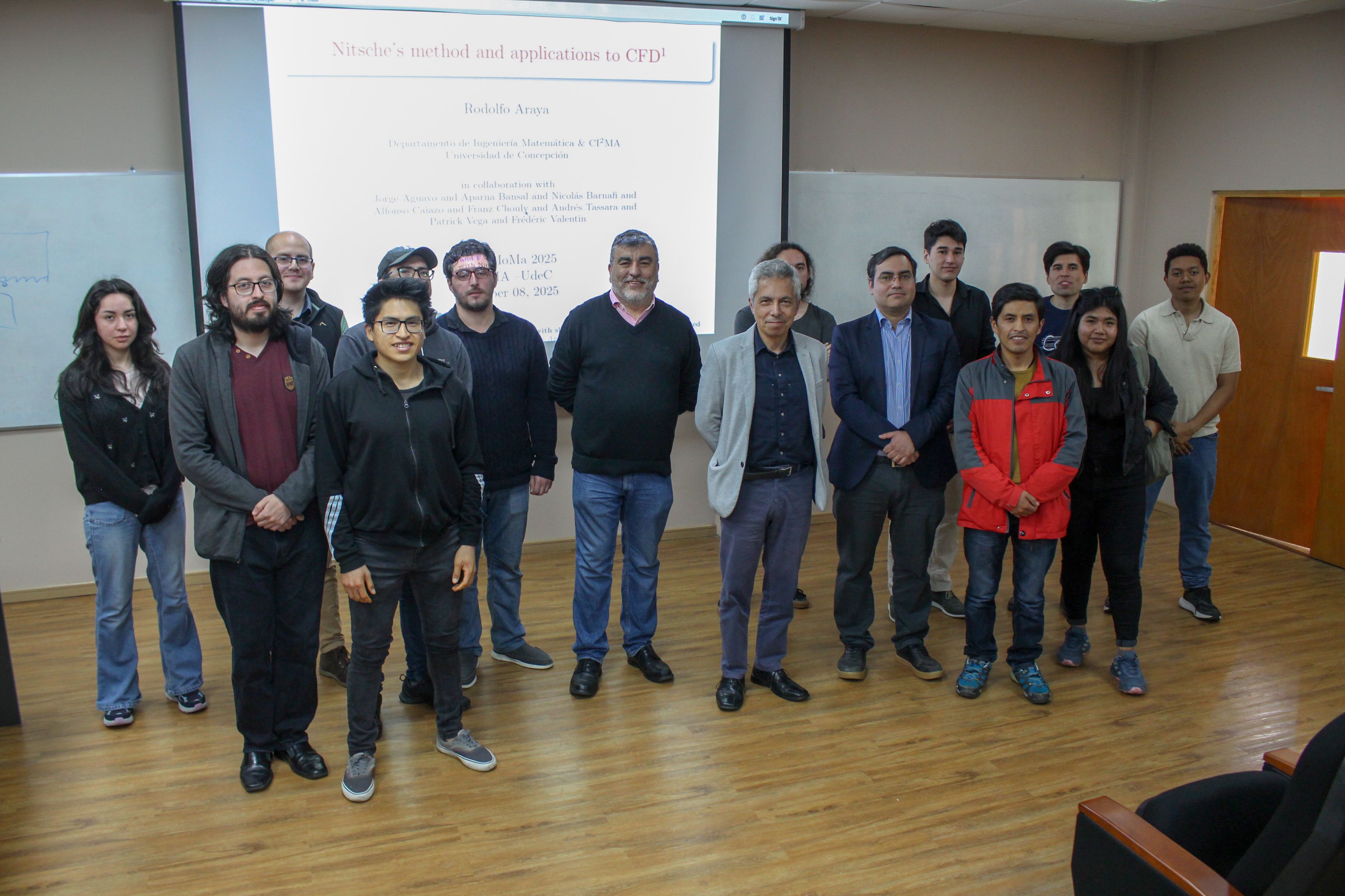 Estudiantes de doctorado UdeC impulsan nueva versión de seminario sobre Análisis Numérico